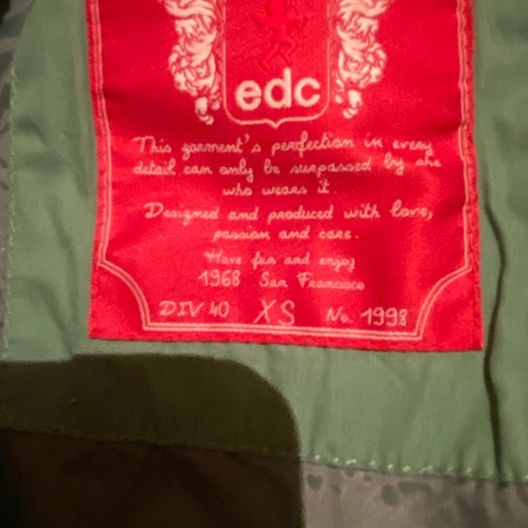 Light green bomber jacket.(Edc by Espirit) - Picture 3 of 5